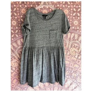 Heather Gray Babydoll Dress
